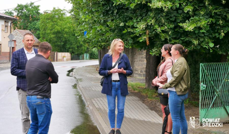 Dziś w Gmina Udanin odbył się odbiór zakończonych prac przy przebudowie dróg powiatowych