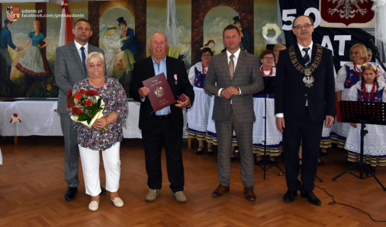 Złote gody Mieszkańców gminy Udanin