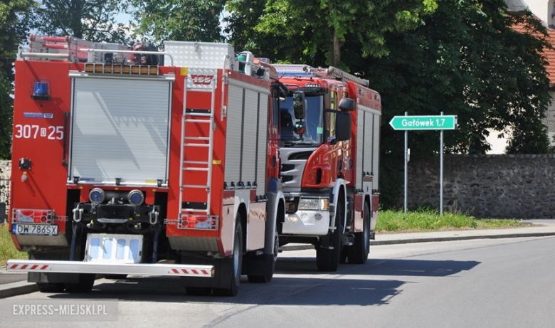 Wyciek gazu w Gałowie