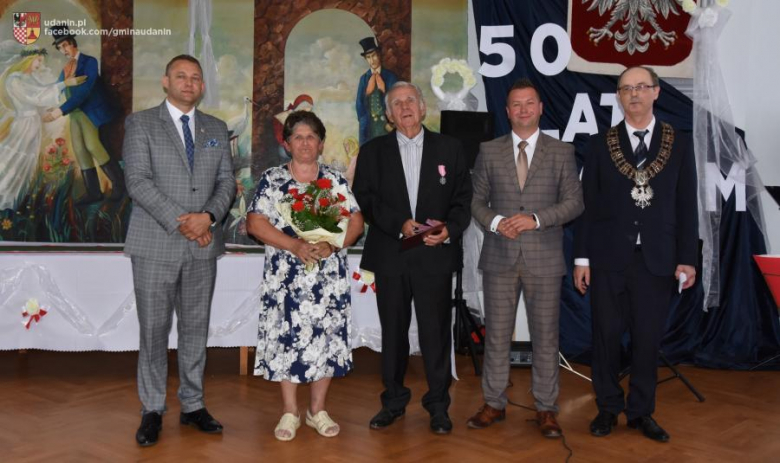 Złote gody Mieszkańców gminy Udanin