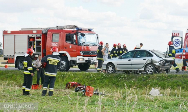 Wypadek koło Wichrowa