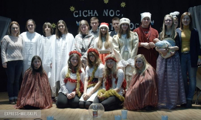 Jasełka w wykonaniu gimnazjalistów