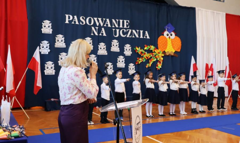 Pasowanie pierwszoklasistów