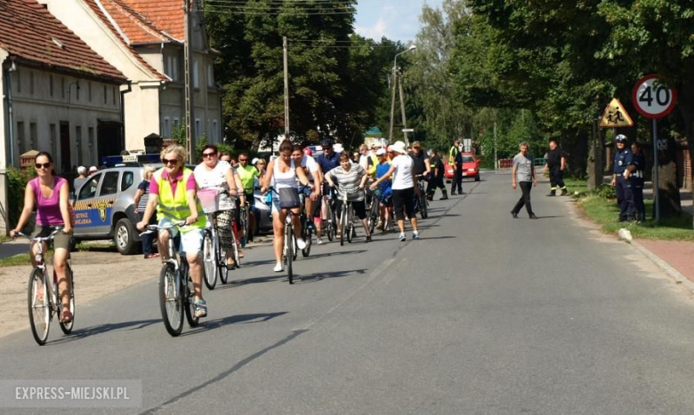 Rajd rowerowy w Szczepanowie