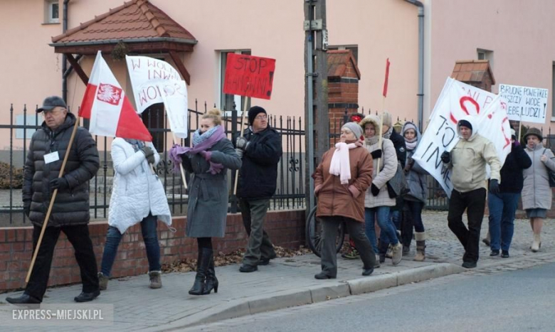 Protest mieszkańców przeciw nowej inwestycji