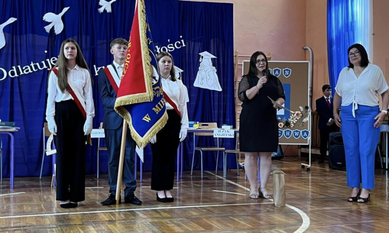 Zakończenie roku szkolnego w Szkole Podstawowej w  Mieczkowie