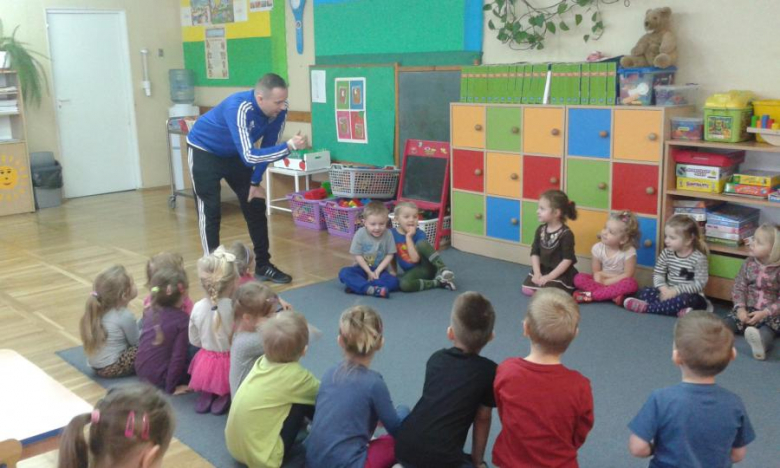 Wizyta Króla Juliana w Przedszkolu pod Topolą