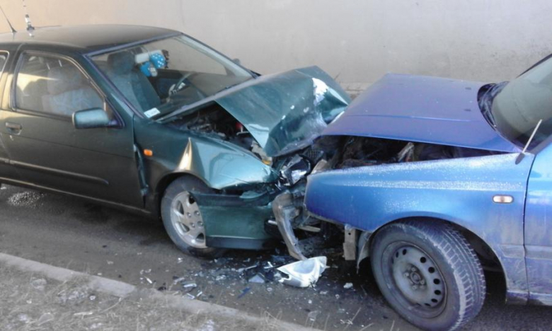 Kolizja w Chomiąży