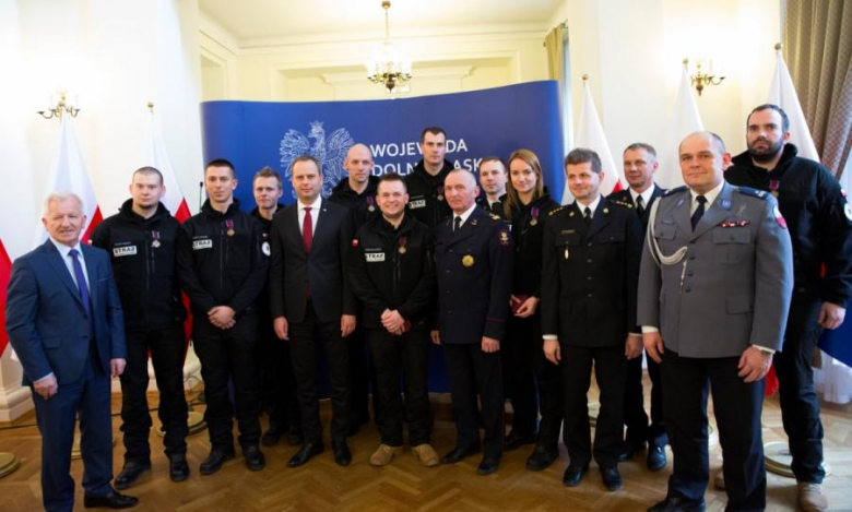 Odznaczenie strażaków