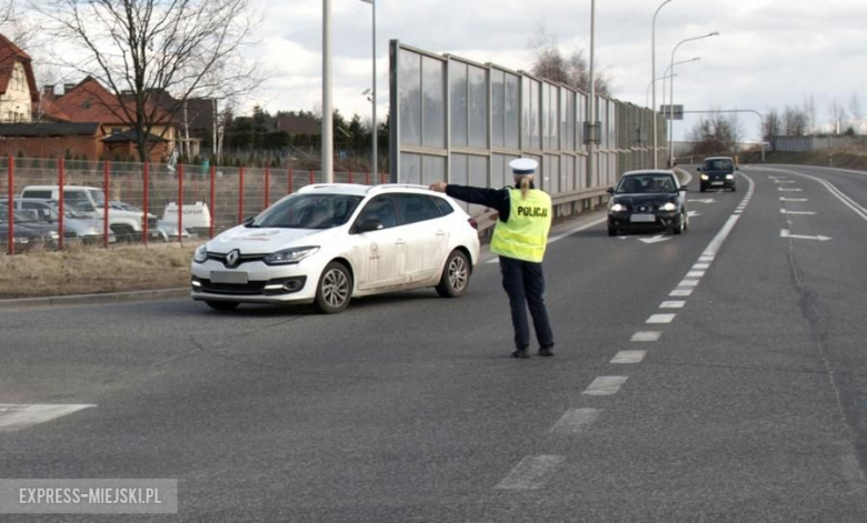 Protest na przejściu dla pieszych na DK94