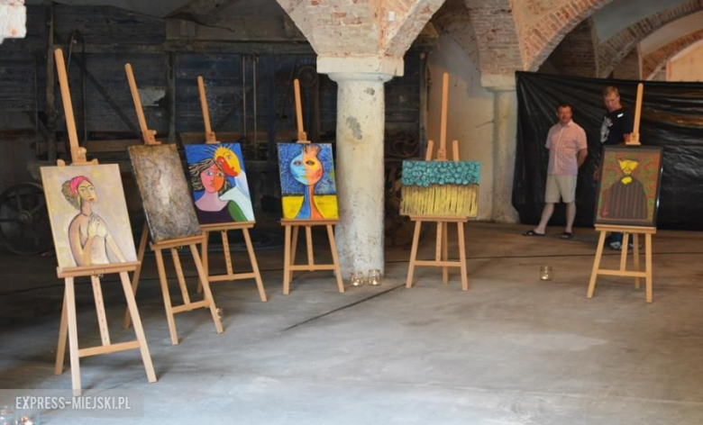 Plener malarski w Gałowie