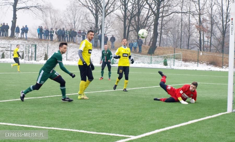 Mecz WKS Śląsk Wrocław w Środzie Ślaskiej
