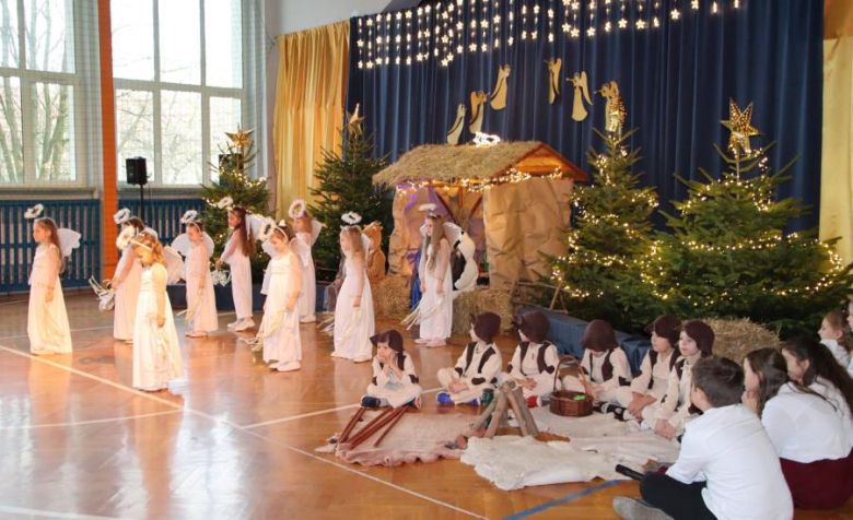 Jasełka w Szkole Podstawowej w Udaninie