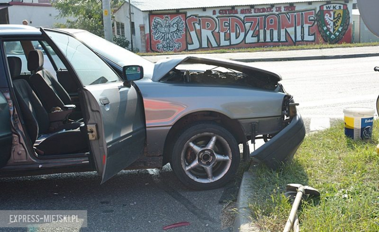 Kolizja na DK 94 koło Wilczkowa