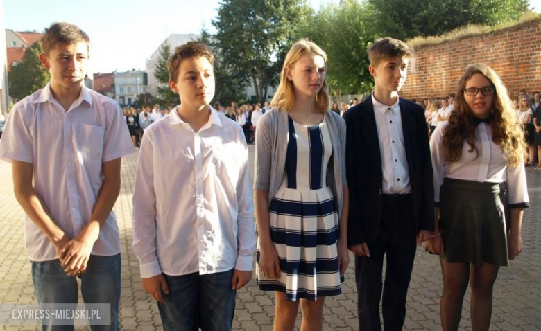 Rozpoczecie roku szkolnego w gimnazjum