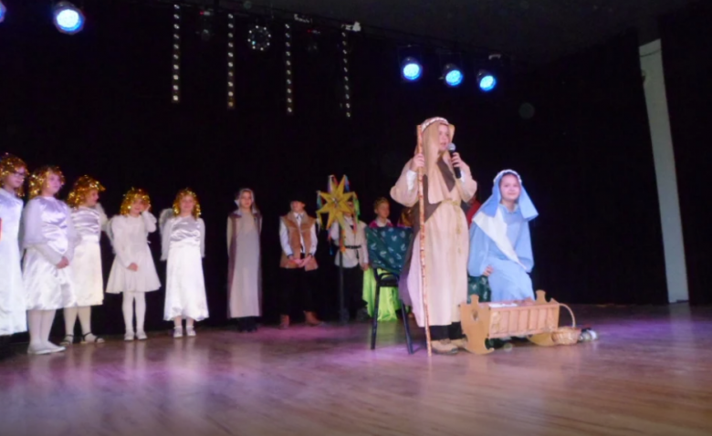 Przedstawienie jasełkowe w Miękini