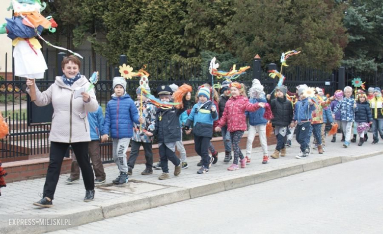 Pochód przedszkolaków w Środzie Śląskiej