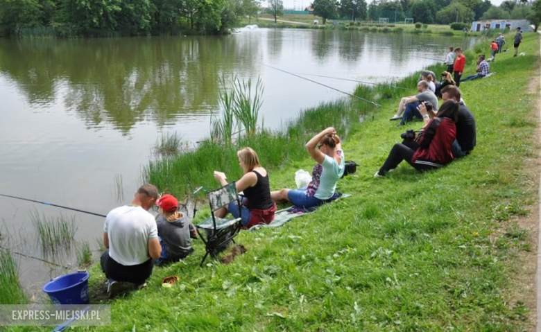 Zawody wędkarskie w Środzie Śląskiej
