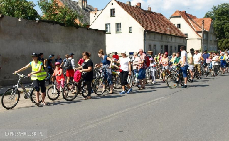 Rajd rowerowy w Szczepanowie