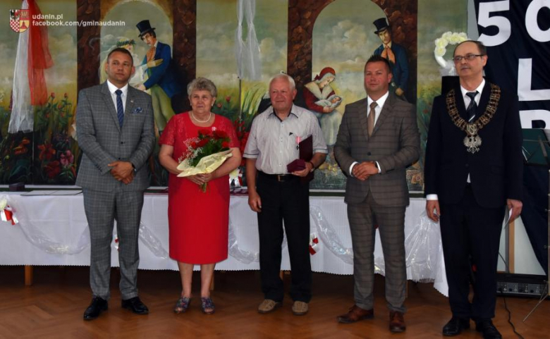 Złote gody Mieszkańców gminy Udanin