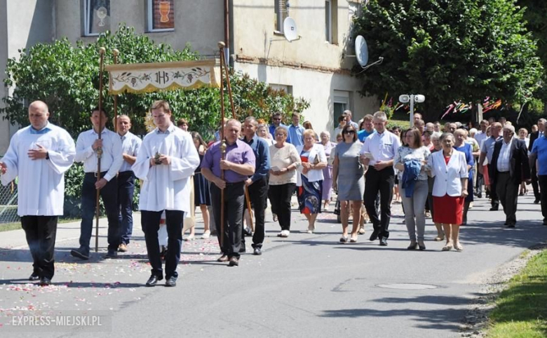 Procesja Bożego Ciała w Krynicznie