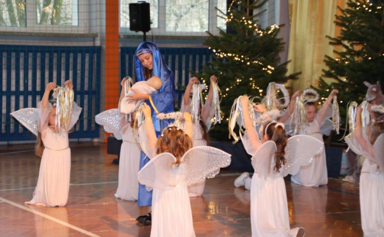 Jasełka w Szkole Podstawowej w Udaninie