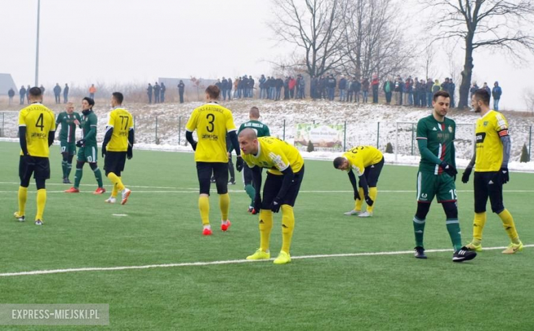 Mecz WKS Śląsk Wrocław w Środzie Ślaskiej
