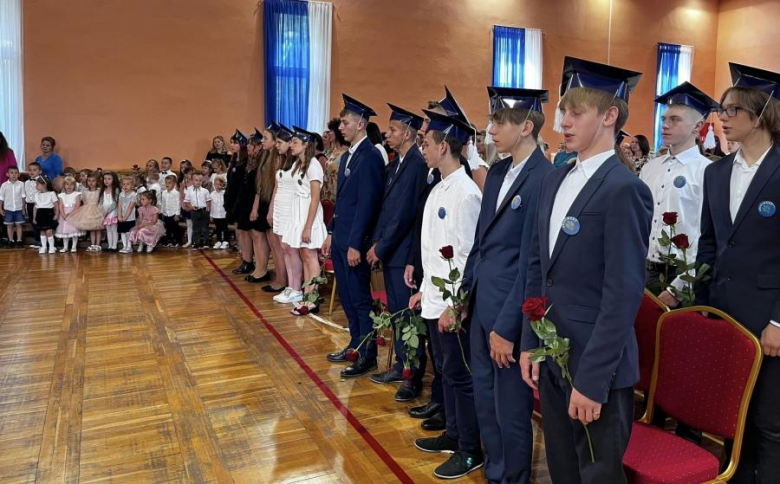 Zakończenie roku szkolnego w Szkole Podstawowej w  Mieczkowie