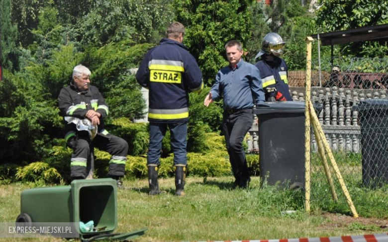 Wyciek gazu w Gałowie