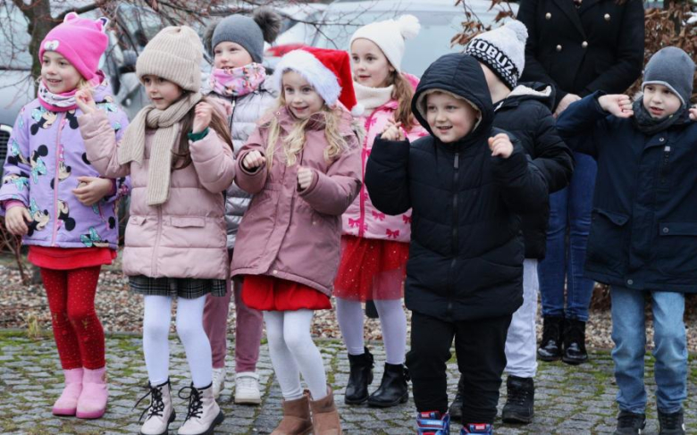 Uroczyste rozświetlenie świątecznej choinki