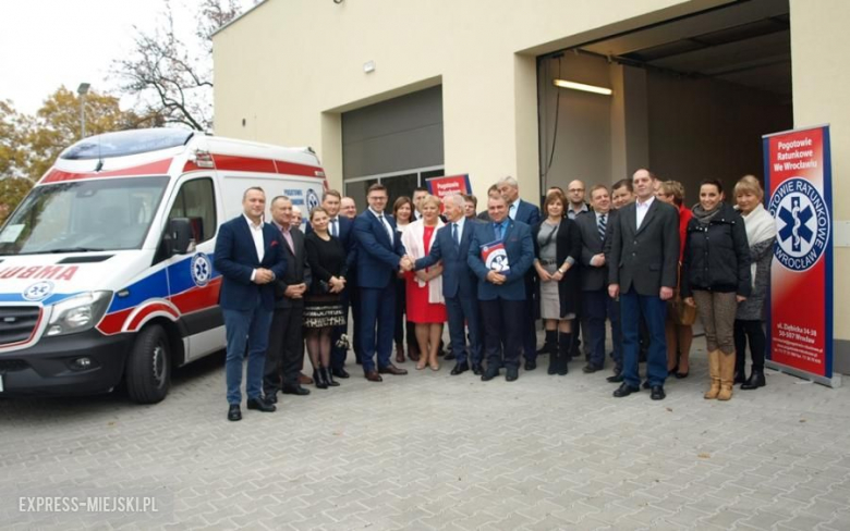 Otwarcie pogotowia ratunkowego w Środzie Śląskiej