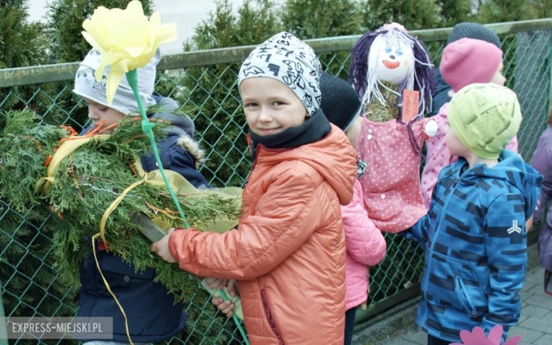 Pochód przedszkolaków w Środzie Śląskiej