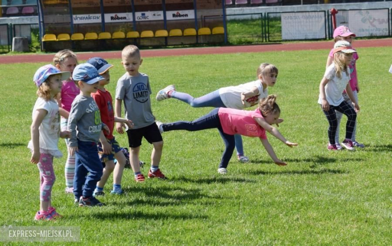 Przedszkolaki wzięły udział w maratonie