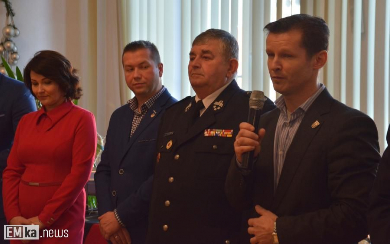 Spotkanie opłatkowe strażaków