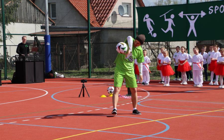Otwarcie nowego boiska w Ujeździe Górnym