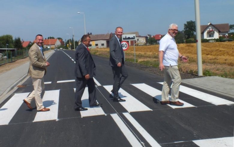 Remont drogi w Krępicach