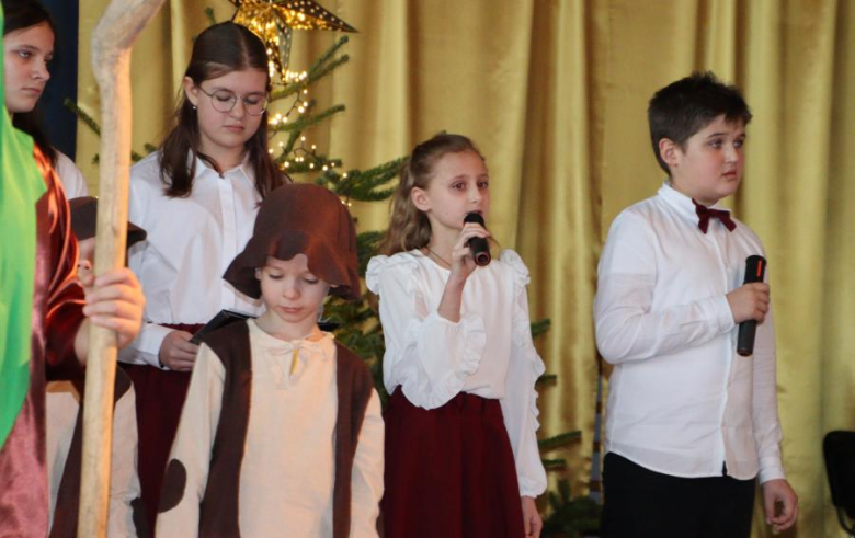 Jasełka w Szkole Podstawowej w Udaninie