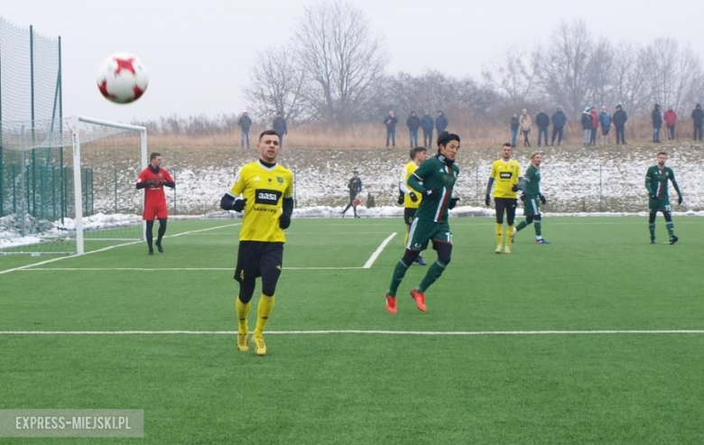 Mecz WKS Śląsk Wrocław w Środzie Ślaskiej