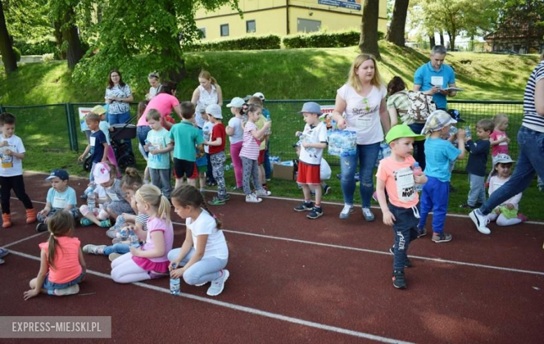 Przedszkolaki wzięły udział w maratonie