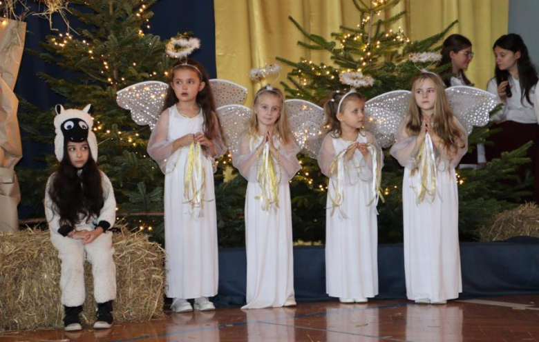 Jasełka w Szkole Podstawowej w Udaninie