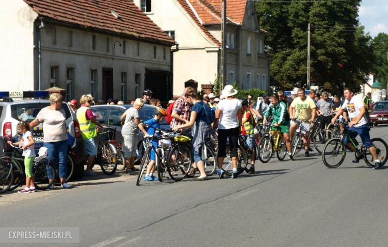 Rajd rowerowy w Szczepanowie