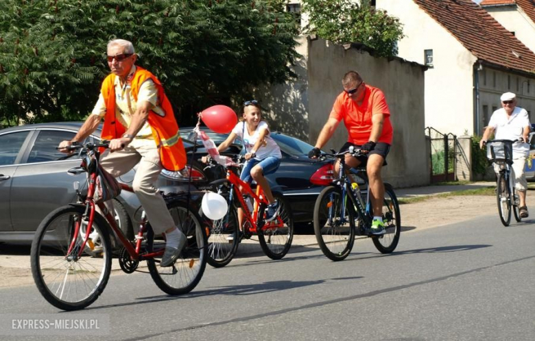 Rajd rowerowy w Szczepanowie