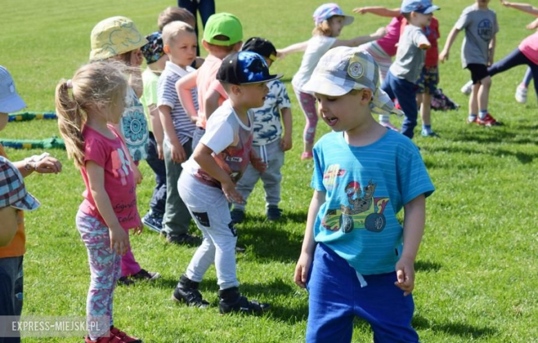 Przedszkolaki wzięły udział w maratonie