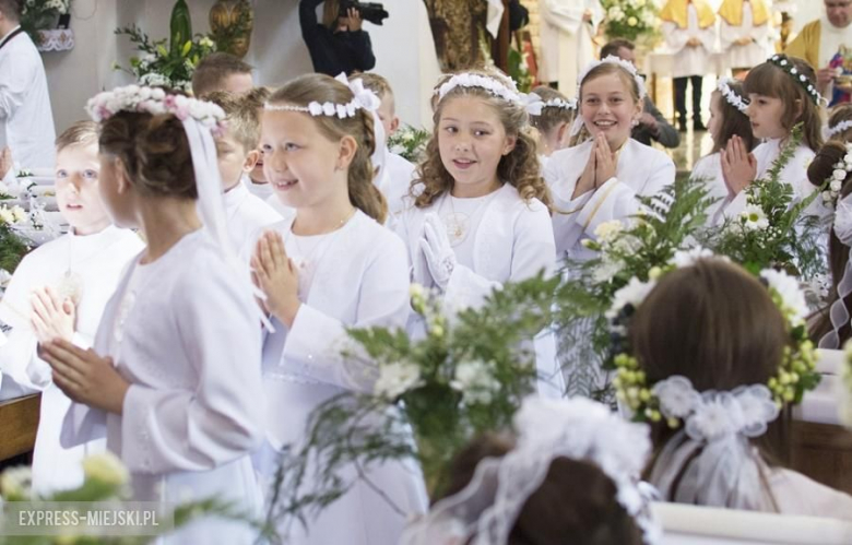 I Komunia Świeta w Środzie Śląskiej