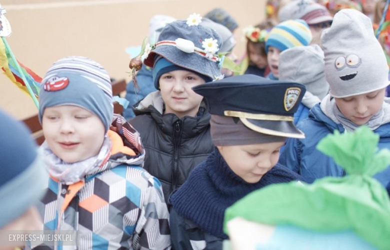 Pochód przedszkolaków w Środzie Śląskiej