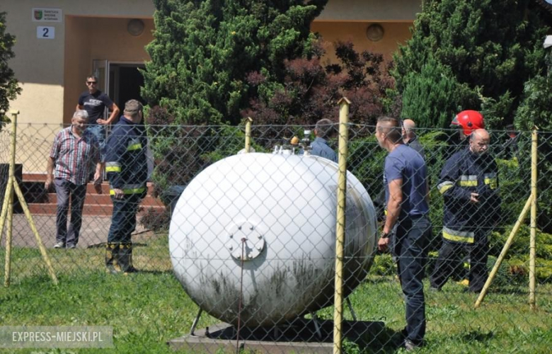 Wyciek gazu w Gałowie