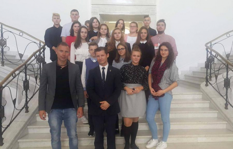 Wizyta młodych radnych w Warszawie