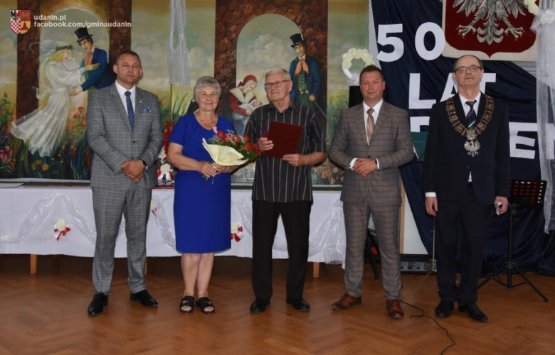 Złote gody Mieszkańców gminy Udanin