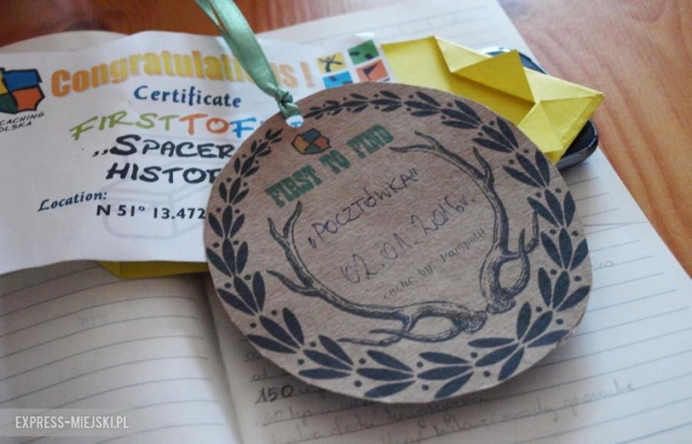 Geocaching w Chomiąży