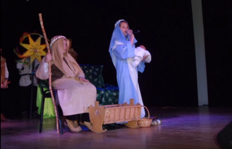 Przedstawienie jasełkowe w Miękini